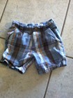 Kid Zone Brand CUTE Boys Plaid Shorts Everyday Spring Summer 12 Months A485