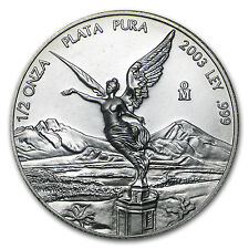 2003 Mexico 1/2 oz Silver Libertad Bu - Sku #60958