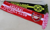  Borussia Dortmund  20011/2012  Arsenal Football Club   Fussball Schal 