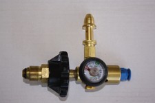 HELIUM BALLOON  INFLATOR REGULATOR - USES 40% LESS HELIUM -  HAND TIGHT STYLE