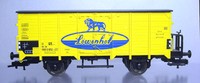 Fleischmann 90 5346; Gedeckter Güterwagen "Löwenhof DB!, das Original, in OVP