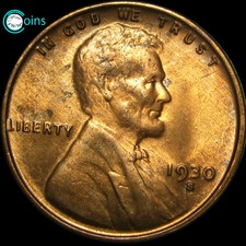 New listing
1930-S Lincoln Cent Wheat Penny - Stunning Gem Bu+ - #C942
