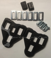 Look Delta Schuhplatten schwarz 0° Pedalplatten Cleats Sohlenplatten