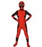 Kid child Deadpool Costume Zentai Superhero Costume Cosplay Full Body Halloween 