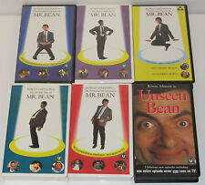 Lot of 6 Mr. Bean Rowan Atkinson VHS Tapes including Unseen Bean Excellent! - s-l225