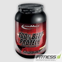 (25,89€/kg) IronMaxx 100% Beef Protein 900g Dose Eiweiß + Bonus