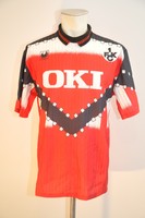 1991-92 1.FCK Kaiserslautern Trikot Gr. M Uhlspor Home OKI Jersey
