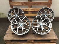 17 Zoll Borbet Y Felgen 7,5x17 et43 5x120 Titan Matt Alufelgen Gutachten ABE Alu