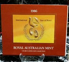 1986 Royal Australian Mint
00004000
 Uncirculated Coin Collection