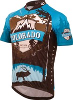 Pearl Izumi Select LTD Colorado State Fahrrad Trikot kurz 2013