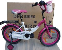 16 Zoll Kinderfahrrad Rücktritt Kinderrad Stützrad Fahrrad Pink Alufelgen Nina