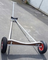 Slipwagen, passend für Teeny & andere Jollen, Aluminium, für Boot bis 3.90m
