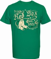 St.Patricks Day Irish Boston Red Sox T-Shirt,MLB Baseball Neu,Gr.S