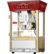 New Commercial Popcorn Popper Maker Machine Red Antique Fund Raising Event Movie
