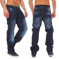 G-Star RAW Jeans Radar Low Loose Wisk Denim Medium Aged Hose Blau