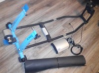 Tacx Fortius Rollentrainer, Heimtrainer, Fahrradtrainer mit T1905 Lenkerrahmen