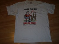 T-Shirt,Herrenshirt,Union Berlin,Rarität,2003,limitiert,GR.M