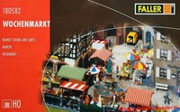 Faller 180582 H0 - Wochenmarkt NEU & OvP