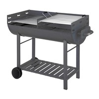 Tepro 1008 Grill Grillwagen Holzkohlengrill "Dallas" 