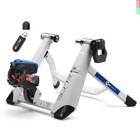 Elite Heimtrainer Realtour B+ Magnettrainer weiss blau Fahrrad