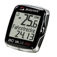 Sigma Sport Radcomputer BC 16.12 STS CAD kabellos Fahrrad Tacho Trittfrequenz