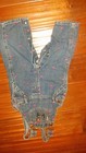 Osh Kosh OSHKOSH B Gosh Baby 12m 12 Jeans overalls heart print denim so cute 1t