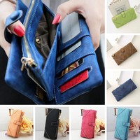 Damen Portemonnaie Geldbörse Geldbeutel Brieftasche Wallet Purse Portmonee