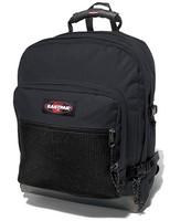 EASTPAK Schulrucksack Blau ULTIMATE Rucksack mit Lederboden Midnight Dunkelblau