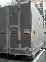 Flightcase for 65" Screens like BENQ Multi-Touch-Display RP650+ , prof.bidders