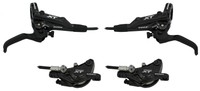 Shimano XT VR+HR  Scheibenbremse Set  BR-M8000 mit G02A Resinbelag Mode 2016 