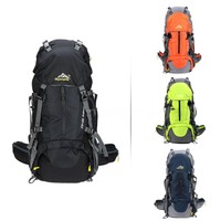50L Wasserdicht Wandern Trekking Camping Travel Backpack Rucksack Nylon NM 1G4S