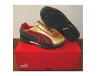 Puma V5.10 TT Junior Kinder Fußballschuhe, schwarz-gold  alle Größen * NEU + OVP