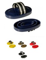 Kunststoffstriegel oval,farblich sortiert, Pferdeputzzeug,Striegel, Pferdepflege