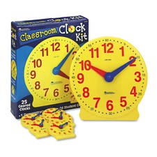 Learning Resources Ler2102 Classroom Clock Kit - 25/ Ea