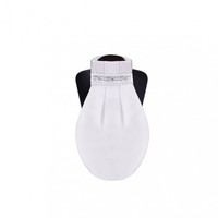 Fair Play Plastron Pirouette weiß,  weiße Kristalle *NEUHEIT* S, M und L