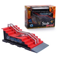 Fingerskateboard Fingerboard Skateboard Spielzeug Handmade Treppe Profiset Neu