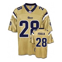 NFL Football Trikot/Jersey ST. LOUIS RAMS Marshall Faulk #28 gold