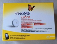 Freestyle Libre Abbott 1 x Sensor OVP für mg/dl und mmol/l -worldwide shipping-