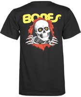 POWELL PERALTA Ripper Skateboard T-Shirt Schwarz - KNOCHEN BRIGADE