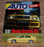 Sonderdruck Auto Strassenverkehr Heft 15/2001 Test Skoda Octavia RS mit 180 PS