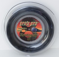 PROBIERAKTION: 12m (0,20€/lfd.m) Pros Pro Strategem 8 -  Spin-Tennissaite