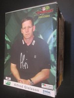 50258 Alfred Gislason SC Magdeburg Handball original signierte Autogrammkarte