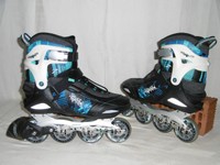 POWERSLIDE " PHUZION " TOP HERREN FITNESS INLINESKATES GR.: 43