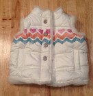 Old Navy Girls Puffer Vest Size 6-12 Months 