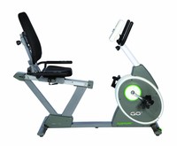 Liegerad Tunturi Go Recumbent Go 30 11 kg Schwungmasse mit Transportrollen