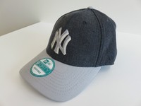 NEW ERA CAP MLB 9FORTY NEW YORK YANKEES HEATHER FELT JEANS BW VERSTELLBAR TOP!!