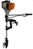 Außenborder mit 4-Takt Viertakt Benzinmotor Bootsmotor Neu