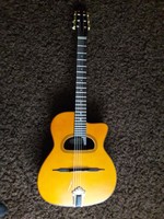 ARIA MM-10 E Gypsy Jazz Akustik Gitarre Django Maccaferri Guitar MM 10 E