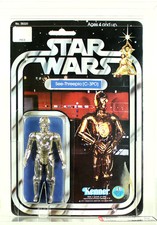 Vintage Star Wars SW Carded Figure C-3PO 12 Back-A AFA 80 NM #19065008