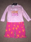 Nwt Carters Valentines Day Pajamas Size 4t